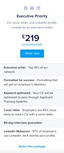 Career Evolution package - topcv co uk review