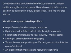 city cv reviews - LinkedIn Profile