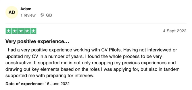The CV Pilots review
